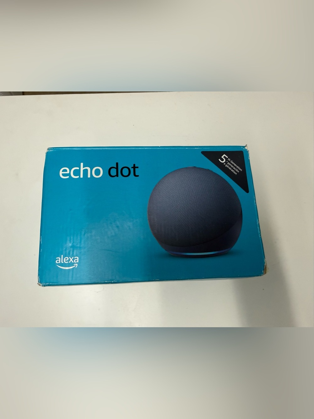 Amazon Echo Dot 5th Gen C2N6L4 Deep Sea Blue Wireless Smart Speaker. Tested.